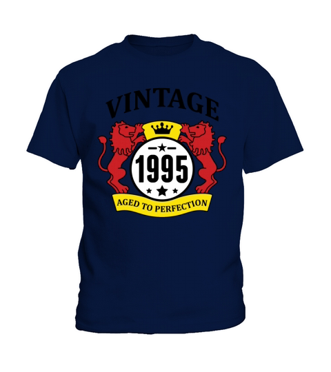 Vintage 1995 Aged to Perfection Kids T-Shirt