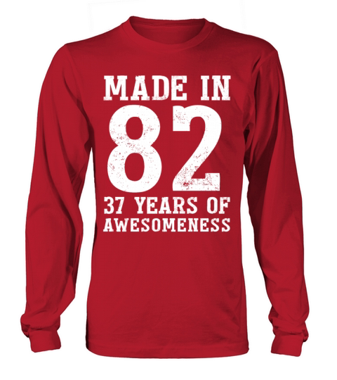 Made in 1982 "37 Years of Fascination" Men's Long Sleeve