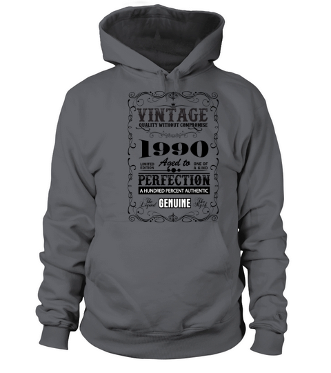 Premium Vintage 1990 Aged To Perfection Women's Hoodie