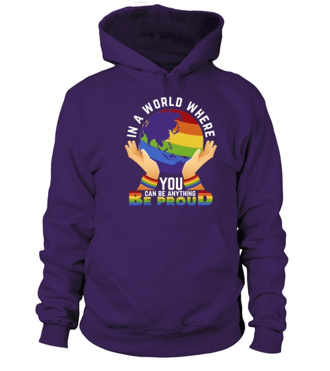 A World Pride To Be Proud Of Sayings Gift Idea Women's Hoodie