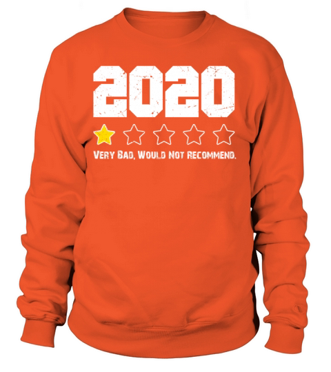2020 One Star Rating - Would Not Recommend Women's Sweatshirt