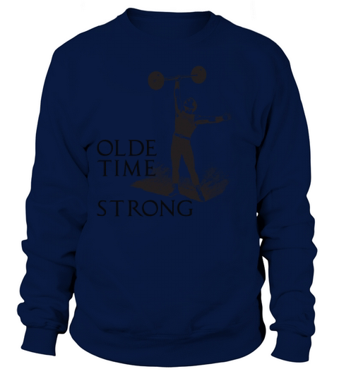crossfit strong old school WOD Men's Sweatshirt