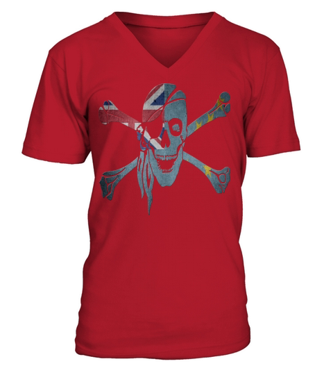 Tuvalu Men's V-Neck T-shirt