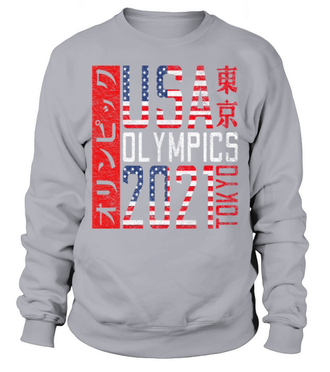 Team USA for American Flag Tokyo Olympics 2021 Men's Sweatshirt