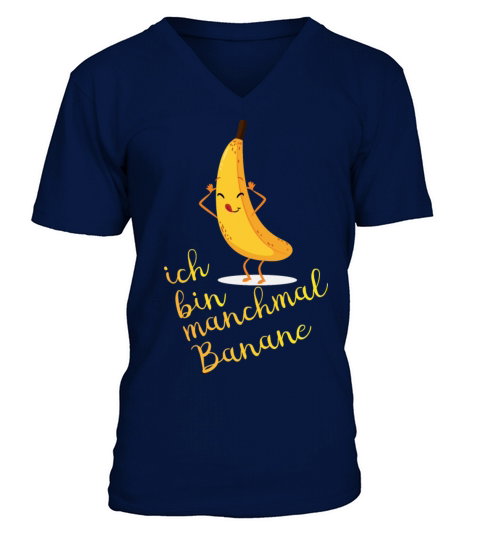 Ich Banane Men's V-Neck T-shirt