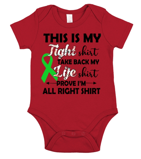 This Is My Fight Shirt Scoliosis Awareness 2020 Short Sleeve Baby One-Piece