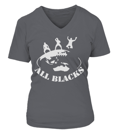 All Blacks Evolution T-Shirt V-neck T-Shirt Woman