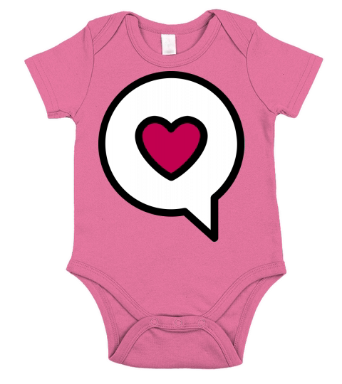 valentine Short Sleeve Baby One-Piece