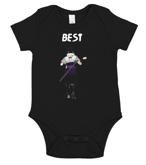 Naruto And Sasuke Best Friends Short Sleeve Baby One-Piece