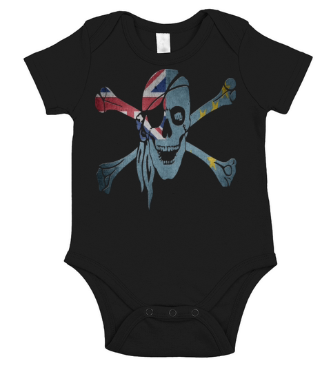 Tuvalu Short Sleeve Baby One-Piece