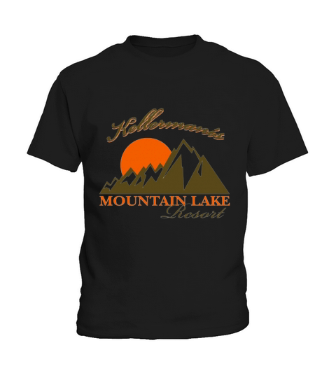 Kellermans Mountain Lake Resort Kids T-Shirt