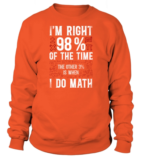 Math Teacher Nerd Student Formula Women's Sweatshirt