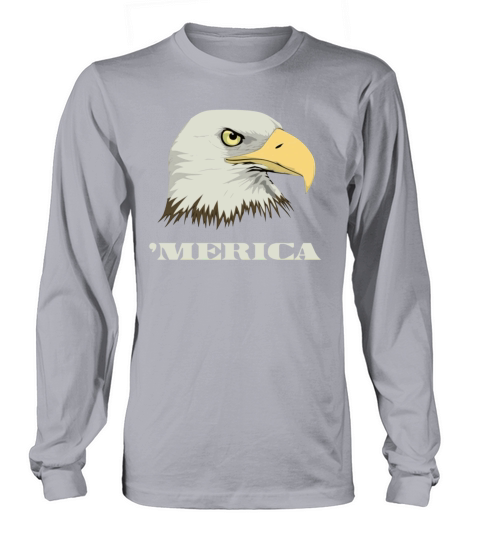 American Bald Eagle For Merica Women's Long Sleeve