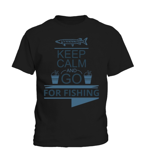 Funny design for fishermen and anglers Kids T-Shirt