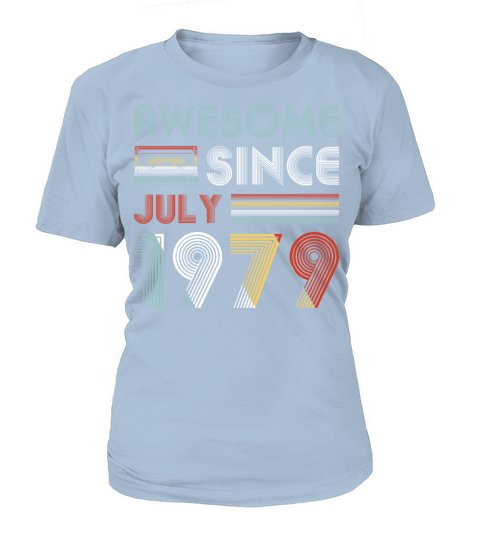 Vintage Awesome Since July 1979 40th Birthday Women's T-Shirt
