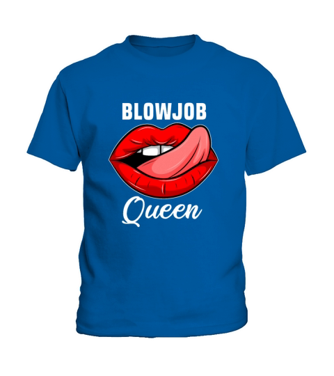 Blowjob Queen Oralsex BJ cum whore Marrie gift Kids T-Shirt