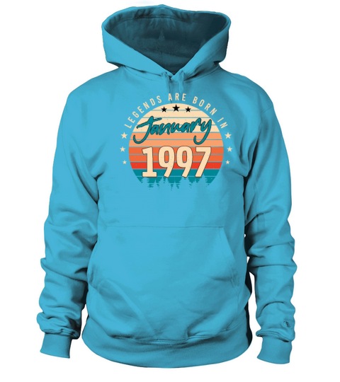 1997 In January Vintage Legend Women's Hoodie