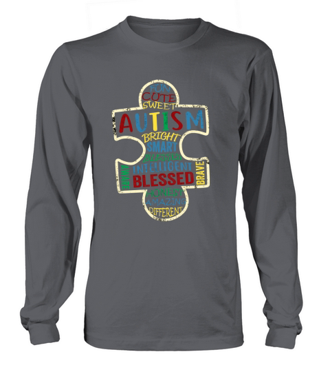 Autism Awareness Brave Long sleeved Unisex