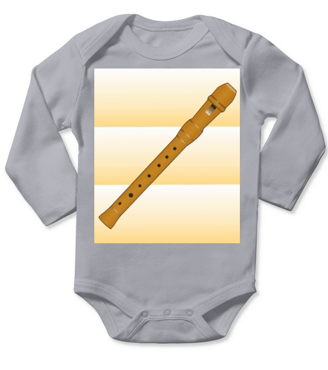 RECORDER Long Sleeve Baby One-Piece