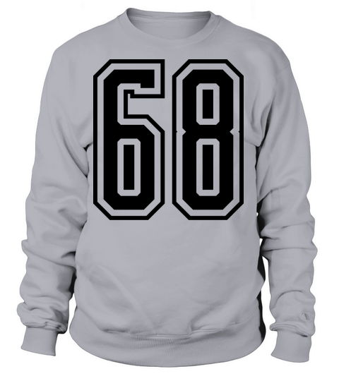 68 Number number Women's Sweatshirt