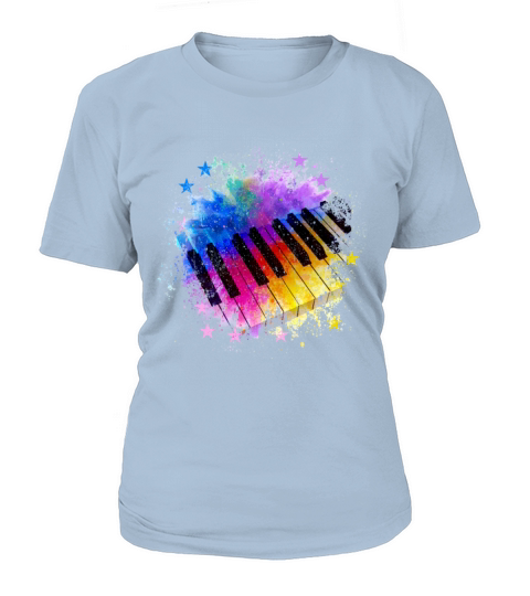 Piano Pianist Piano Gift Music Synthesizer T-Shirt Woman
