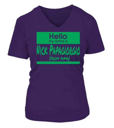 Nick Papagiorgio From Yuma Women's V-Neck T-shirt