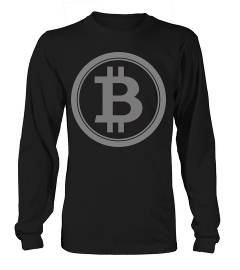 Bitcoin Logo 3 Men's Long Sleeve