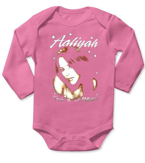 Aaliyah One In A Million Long Sleeve Baby One-Piece