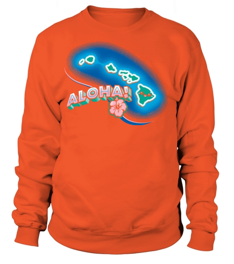 Hawaii Kawaii Cute Beach Women's Sweatshirt