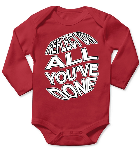 Reflection All Youve Done Long Sleeve Baby One-Piece