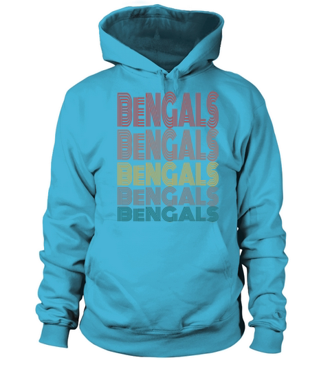 Retro Vintage Bengals Women's Hoodie