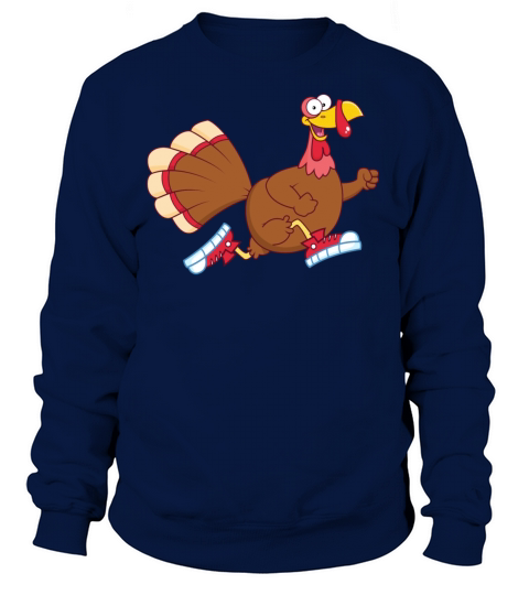 turkey running Women's Sweatshirt