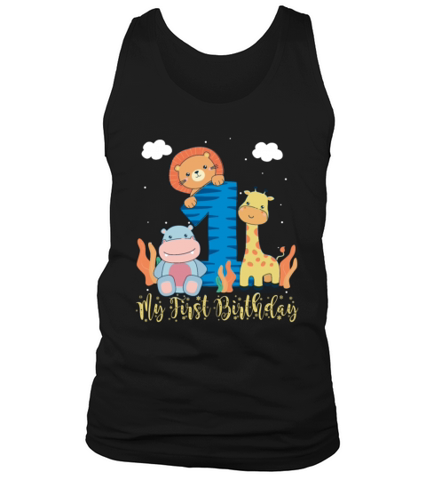Birthday Baby - 1st Birthday Men's Tank Top