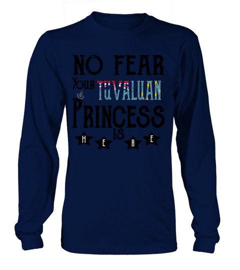 No fear princess Tuvalu Women's Long Sleeve