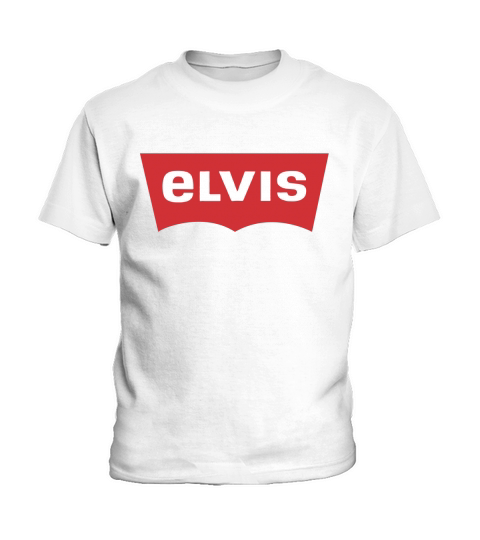Elvis - Levis Style Logo TShirt Kids T-Shirt
