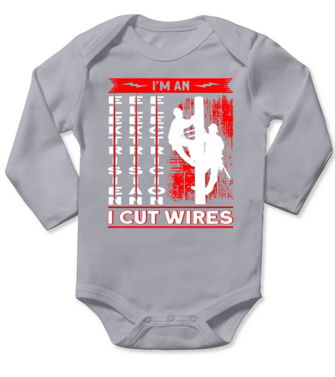 Master Electrician Electricial Worker Electrician Long Sleeve Baby One-Piece