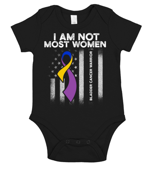 Bladder Cancer Survivor Most Women Warrior Fight Short Sleeve Baby One-Piece
