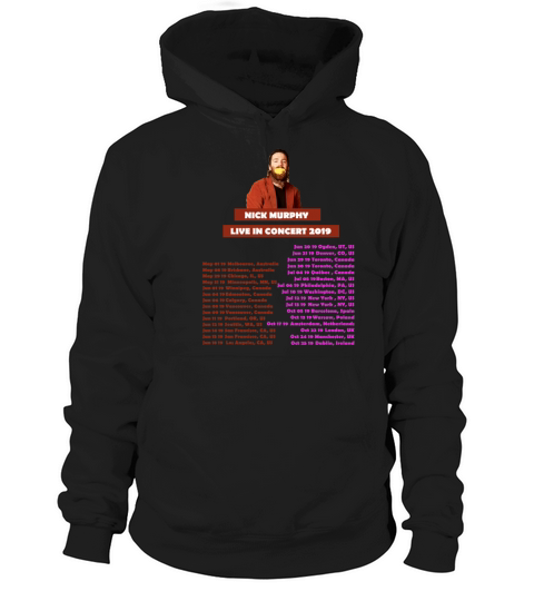 NICK MURPHY TOUR 2019 BACK Men's Hoodie