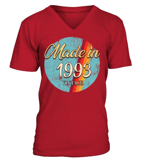Made In 1993 Vintage Men's V-Neck T-shirt