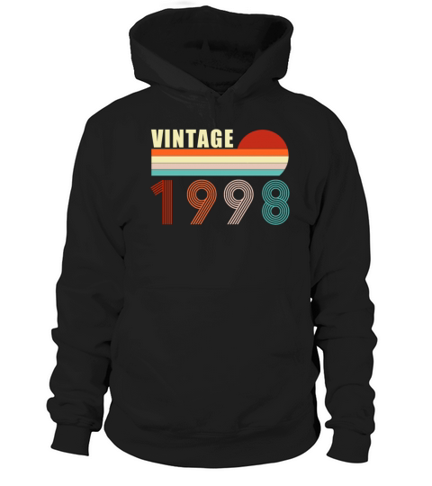23th Birthday Gift - Vintage 1998 Women's Hoodie