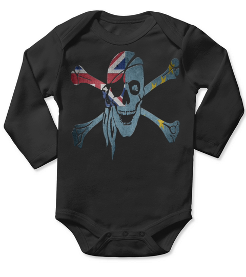 Tuvalu Long Sleeve Baby One-Piece