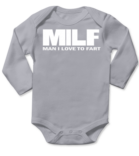 milf Long Sleeve Baby One-Piece