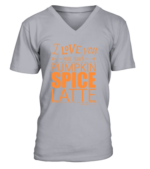 pumpkin spice orange Men's V-Neck T-shirt