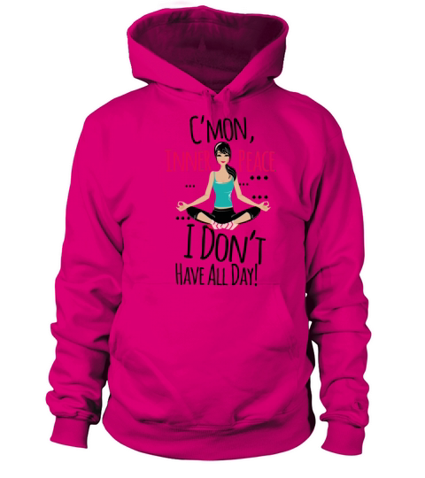 funny yoga girl Women's Hoodie
