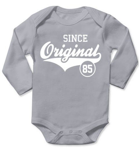 Original Since 1985 Long Sleeve Baby One-Piece