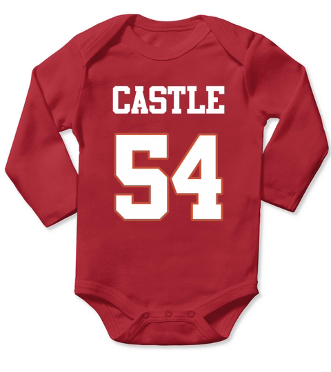 Blue Mountain State Thad Castle B 1950 Long Sleeve Baby One-Piece