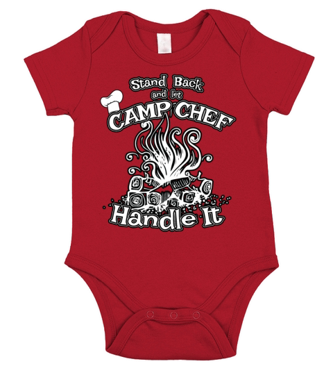 Camp Chef Gift for Summer Campsite Cooks and Short Sleeve Baby One-Piece