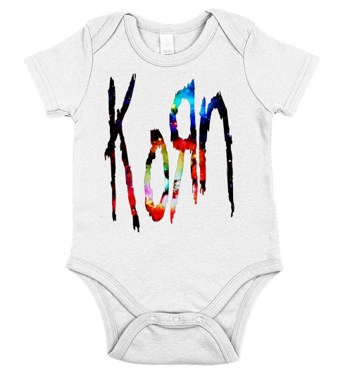 Korn Galaxy Nebula Short Sleeve Baby One-Piece