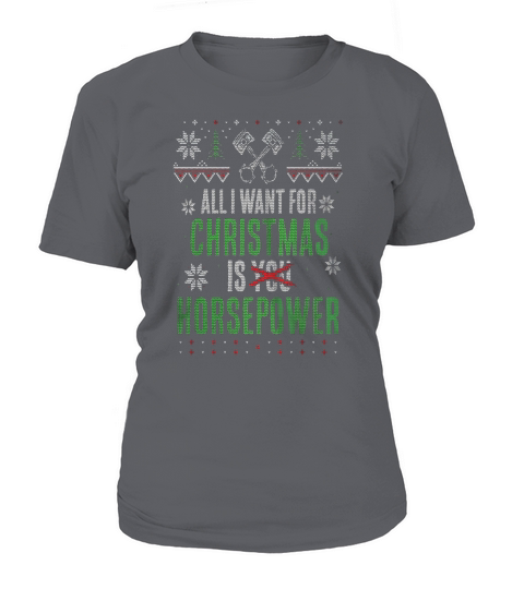Awesome Ugly Christmas Car Enthusiast T-Shirt T-Shirt Woman