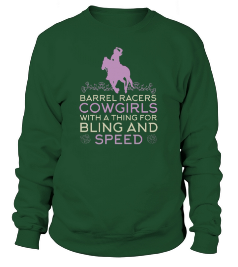 Barrel Racing Rodeo Girl Western Rodeo Gift Women's Sweatshirt